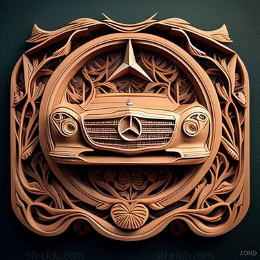 3D мадэль Mercedes Benz E (STL)